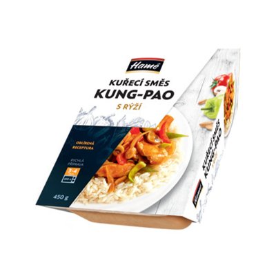 Kuřecí směs Kung-Pao s rýží 450 g